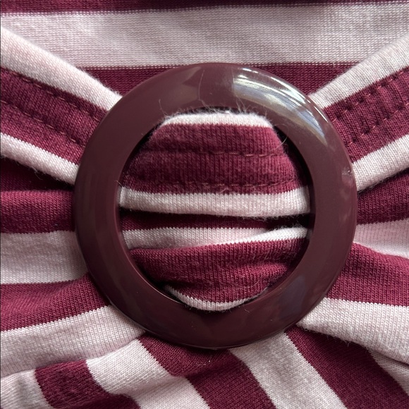 Y2K Vintage 90s Energie Striped Tube Top - Picture 8 of 8